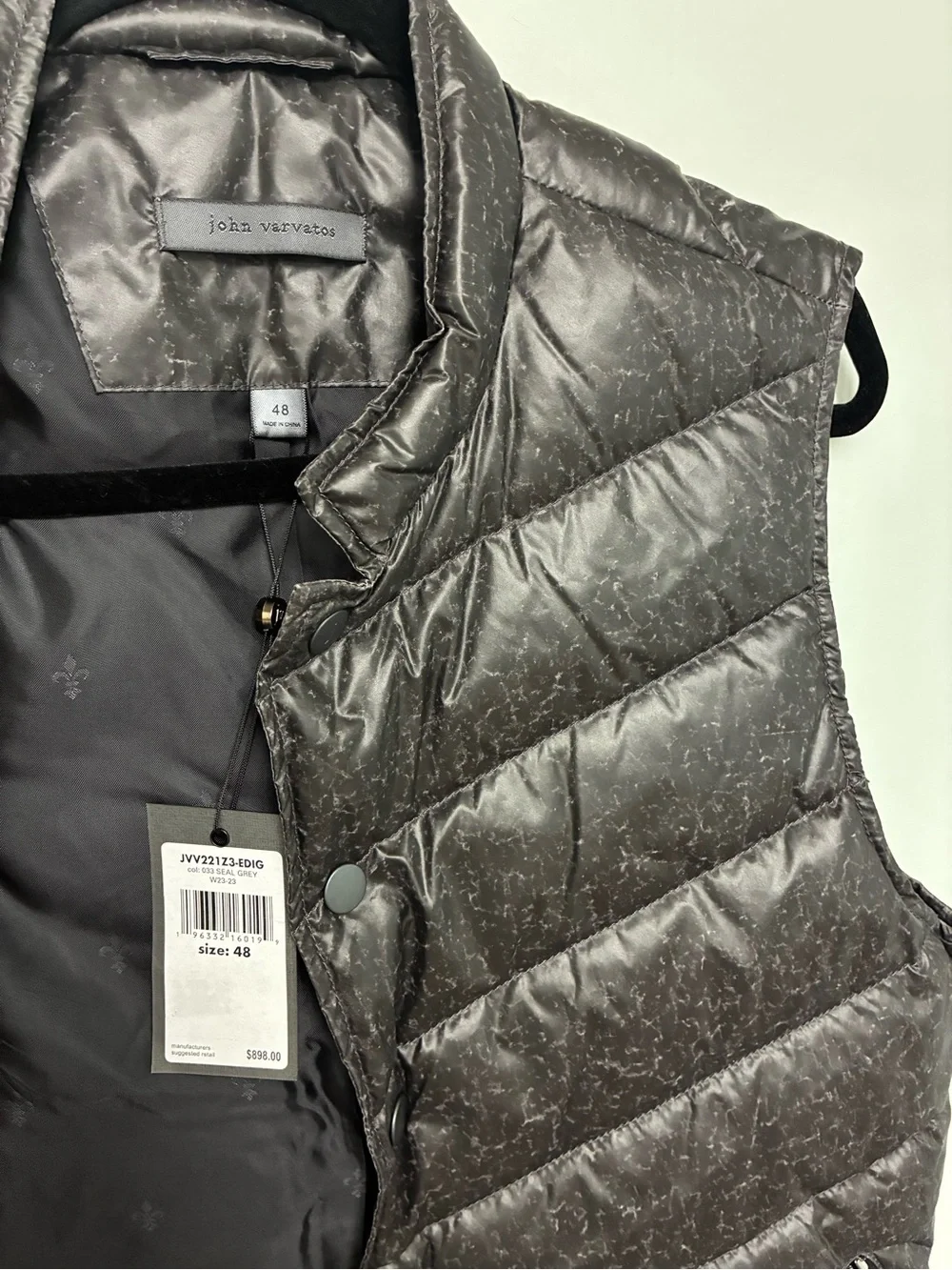 NWT John Varvatos Collection Jackson Jacket Size EU 48 USA 38